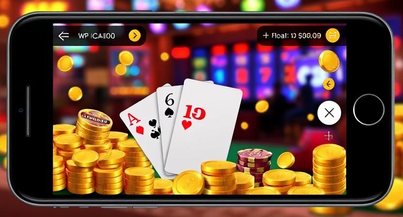 cd44 vip mobile casino app interface
